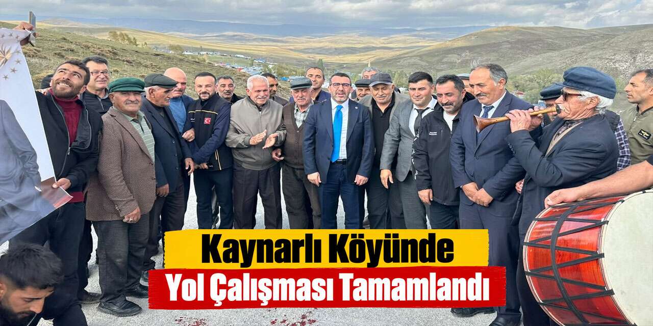 AK Parti Kars Milletvekili Adem Çalkın, Kaynarlı Köyünün Yenilenen Yolunu İnceledi