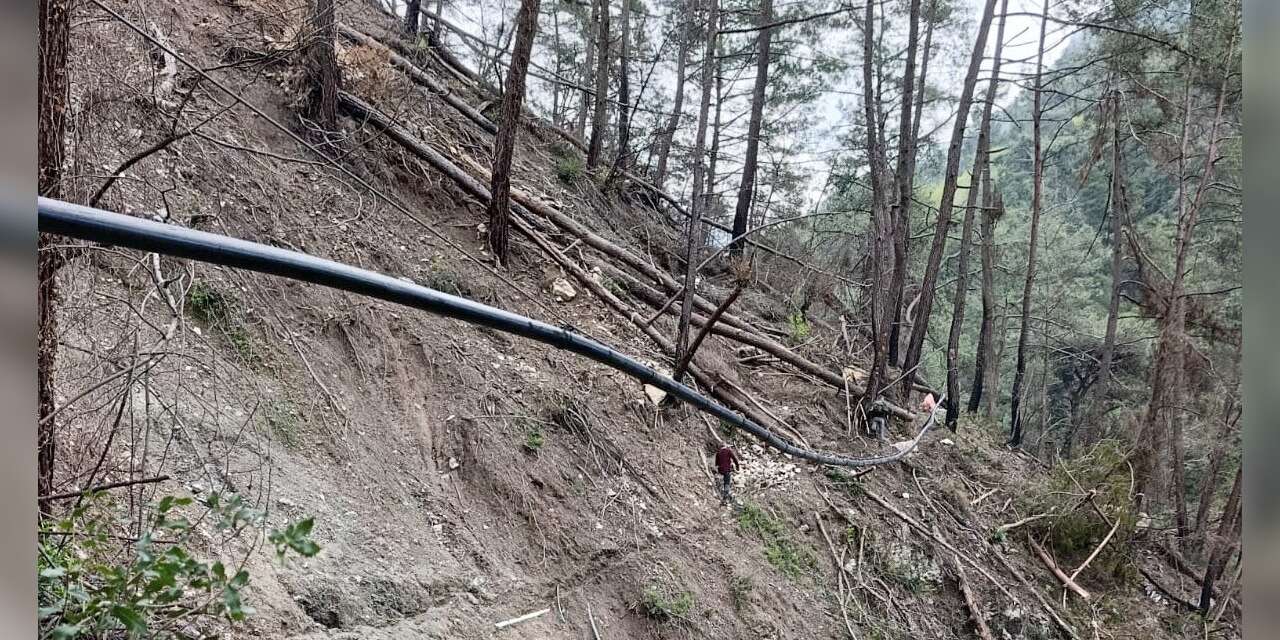 Dörtyol’da 500 metrelik içme suyu hattı yenilendi