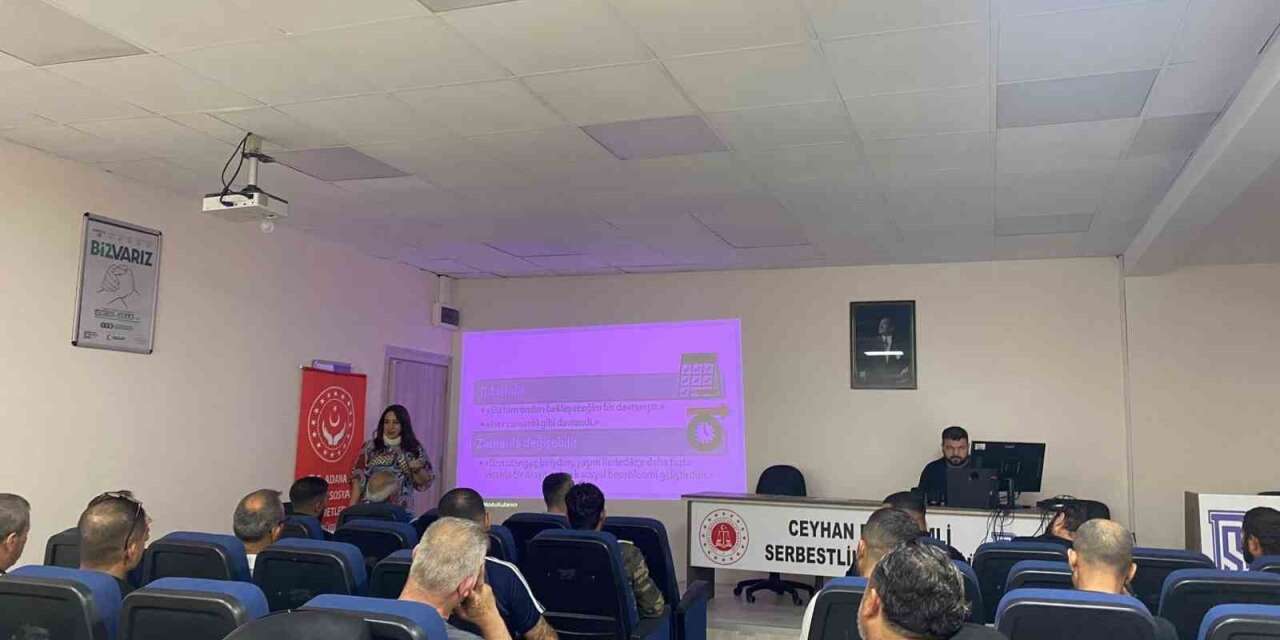 Adana’da yükümlülere yönelik ’Kendini Bilmek’ eğitimi düzenlendi