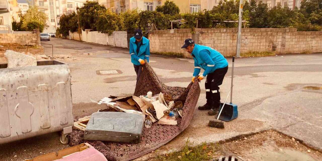 Adıyaman’da her gün 240 ton çöp toplanıyor