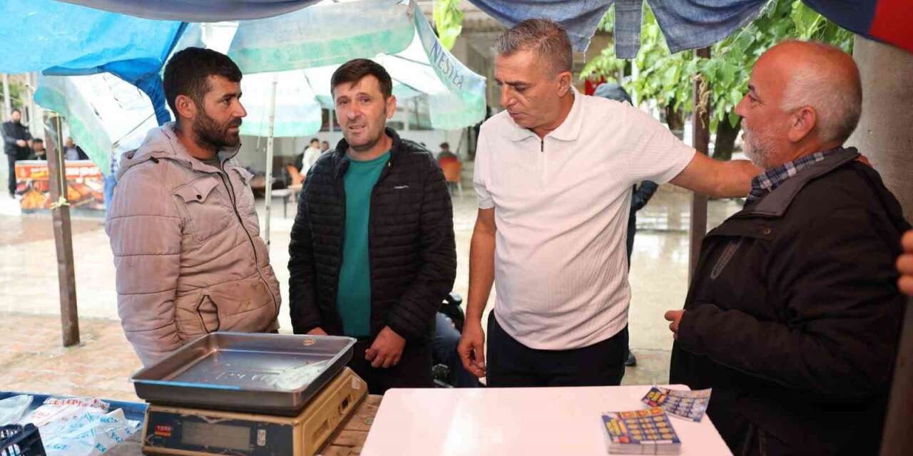 Başkan Şimşek, vatandaşın taleplerini yerinde dinledi