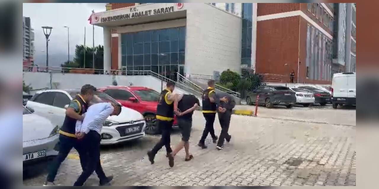 İskenderun’da 2 şüpheli tutuklandı