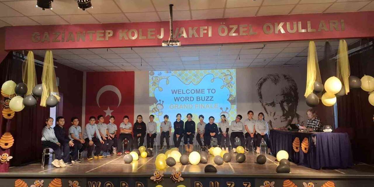 GKV’li miniklerden İngilizce kelime şöleni