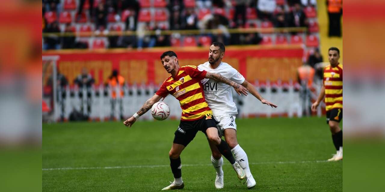 Kayserispor 5 hafta sonra puan kaybetti