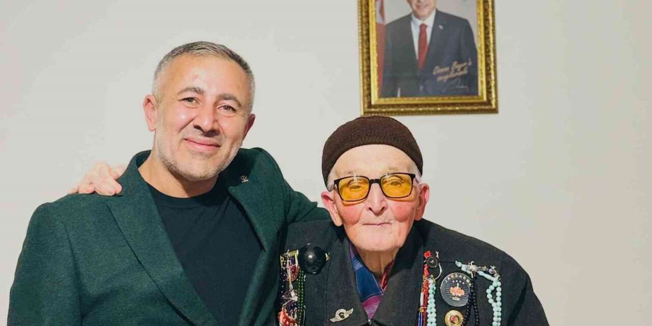 İl Başkanı Yıldırım, şehit babası Bayır ile bir araya geldi