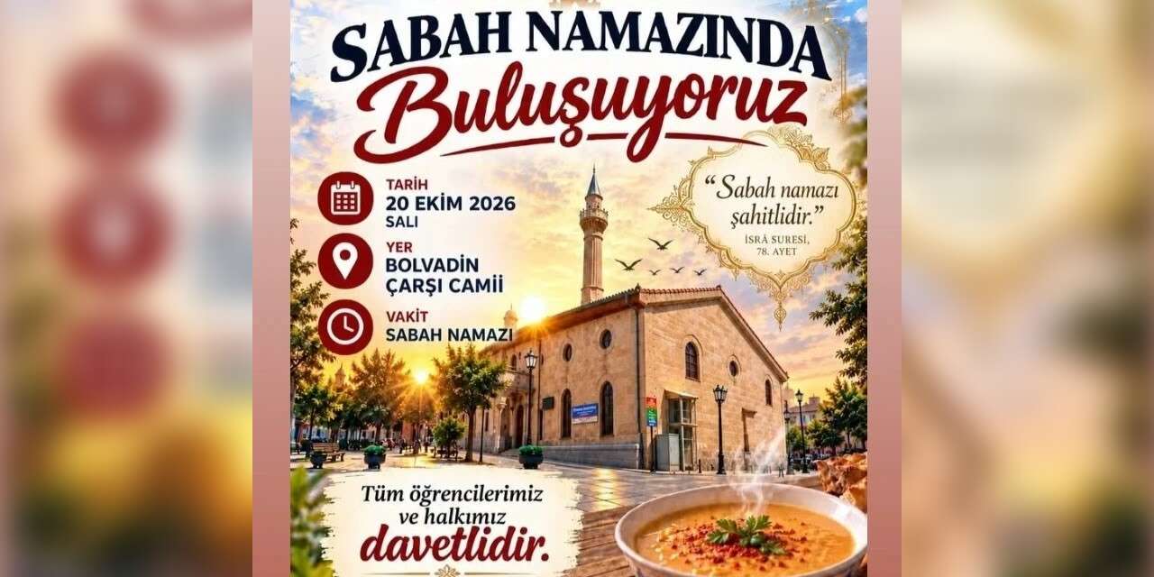 Bolvadin’de Vakti Kuşanmak Projesi devam ediyor