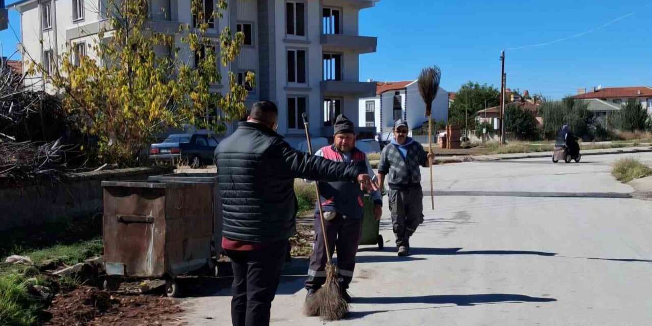 Bolvadin’de temizlik seferberliği sürüyor