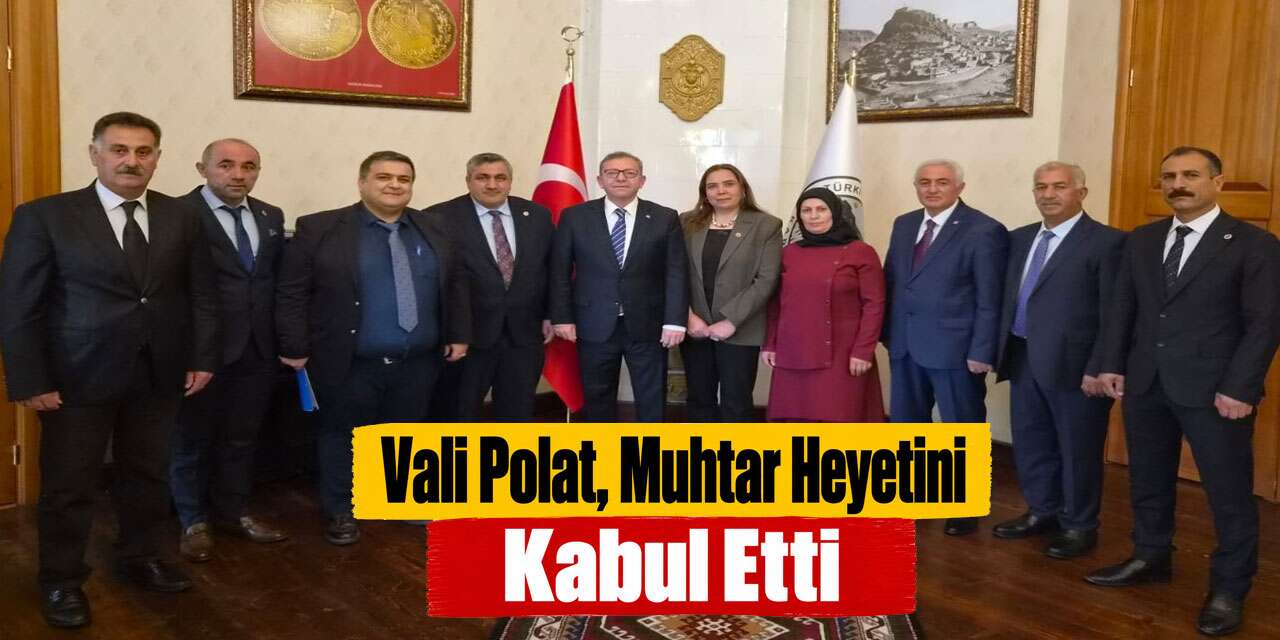 Vali Polat, Muhtar Heyetini Kabul Etti