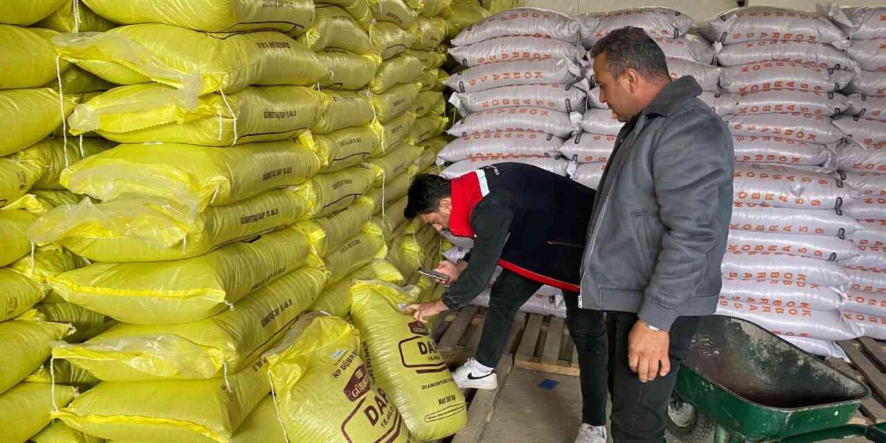 Bayburt’ta tohum ve gübre denetimleri sürüyor