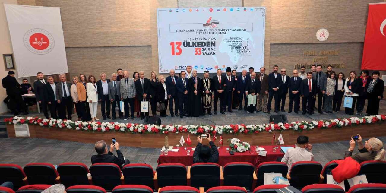 Türk dünyası Edebiyatı Talas’ta yankılandı