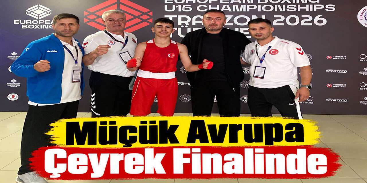 Karslı Boksör İbrahim Müçük Avrupa’da Çeyrek Finalde