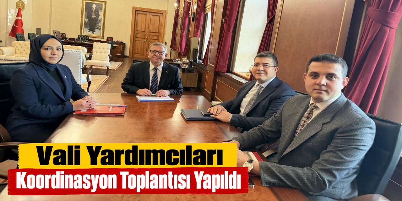 Kars’ta Vali Yardımcıları Koordinasyon Toplantısı Yapıldı