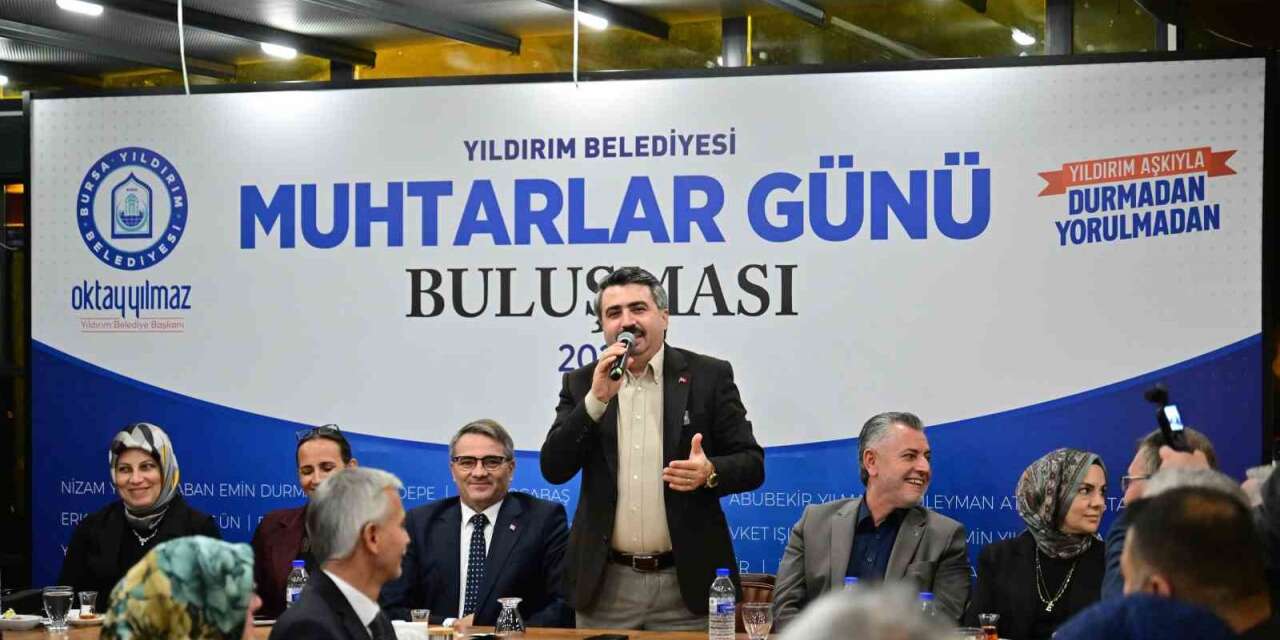 Yıldırım’da muhtarlar günü buluşması