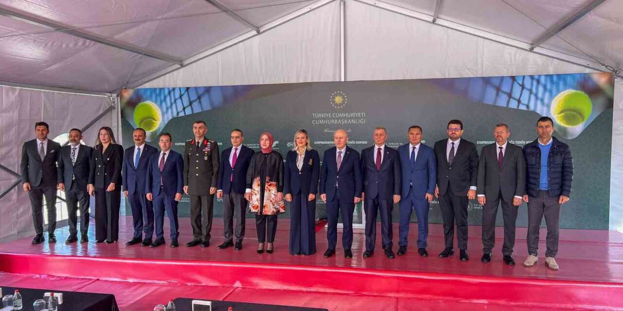 Cumhurbaşkanlığı Tenis Kupası’nın açılış töreni gerçekleştirildi