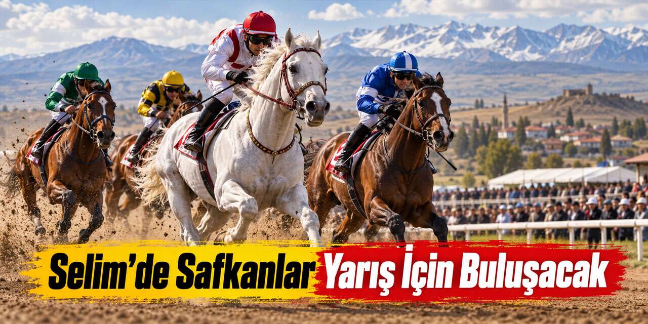 Selim Arenası’nda Safkanlar Koşusu Heyecanı Yaşanacak