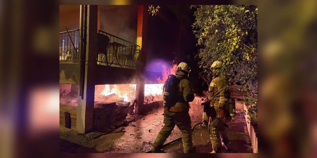 İskenderun’da bodrum katta çıkan ev yangını söndürüldü