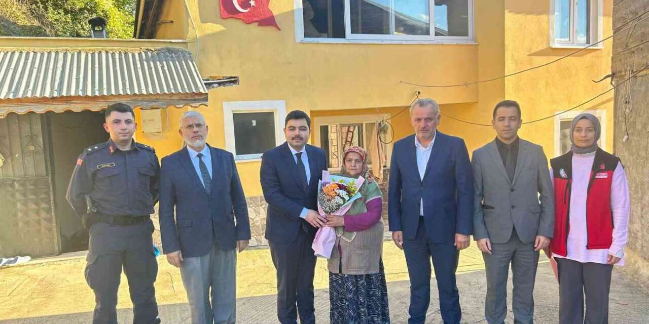 Türkeli’de şehit ailesine vefa