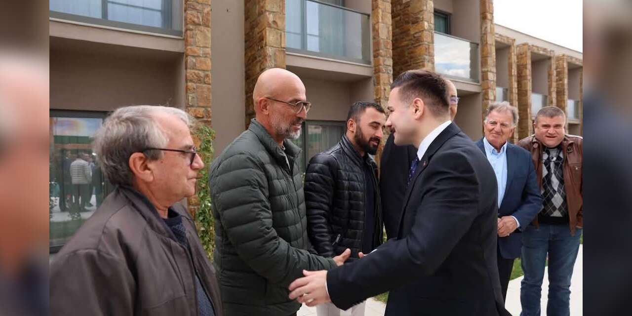 Gökçeada’da Kaymakam Acar ile muhtarlar bir araya geldi