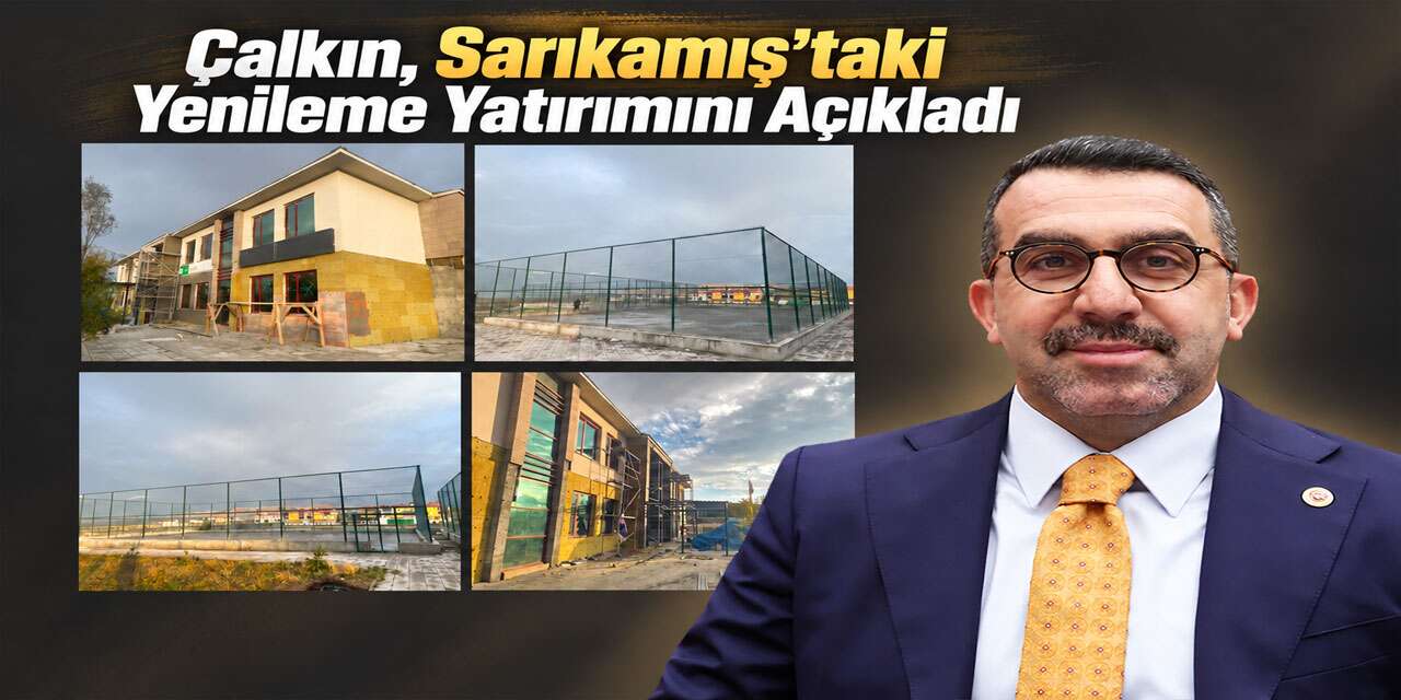 Sarıkamış’ta Gençlik Merkezi ve Spor Tesisleri Yenileniyor