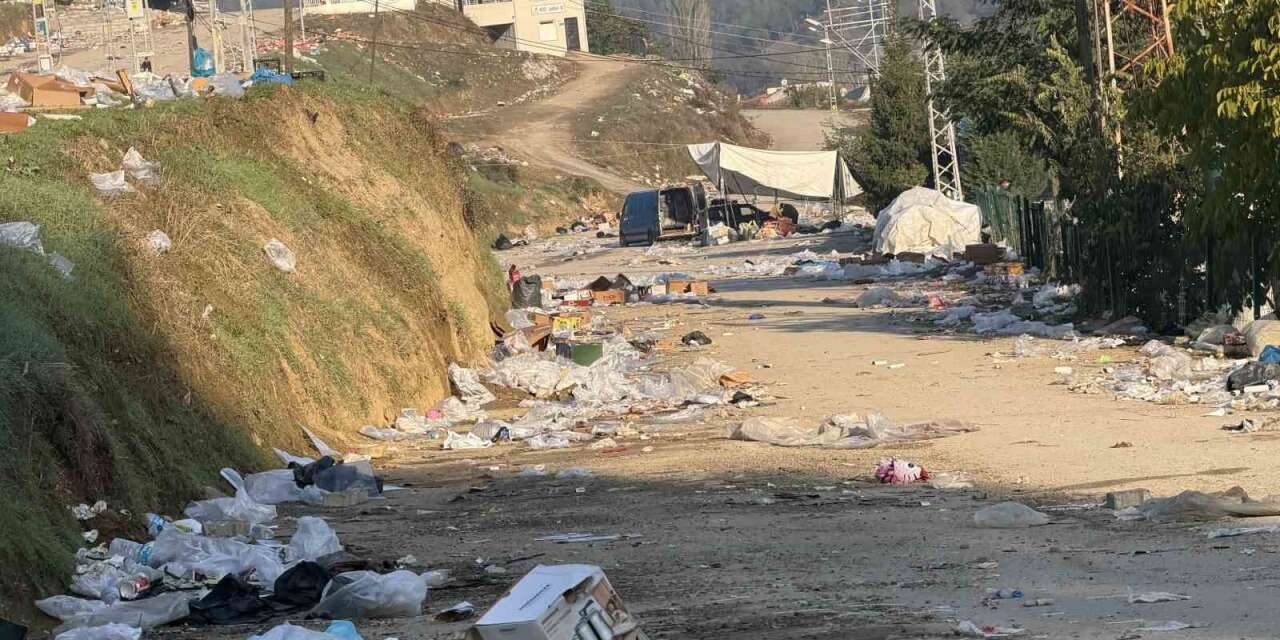 Boyabat Panayırı sona erdi, geride çöpler kaldı
