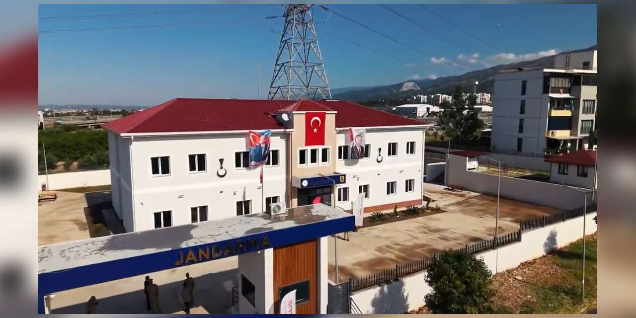 Payas Çağlalık Jandarma Karakolunun yeni hizmet binası hizmete girdi