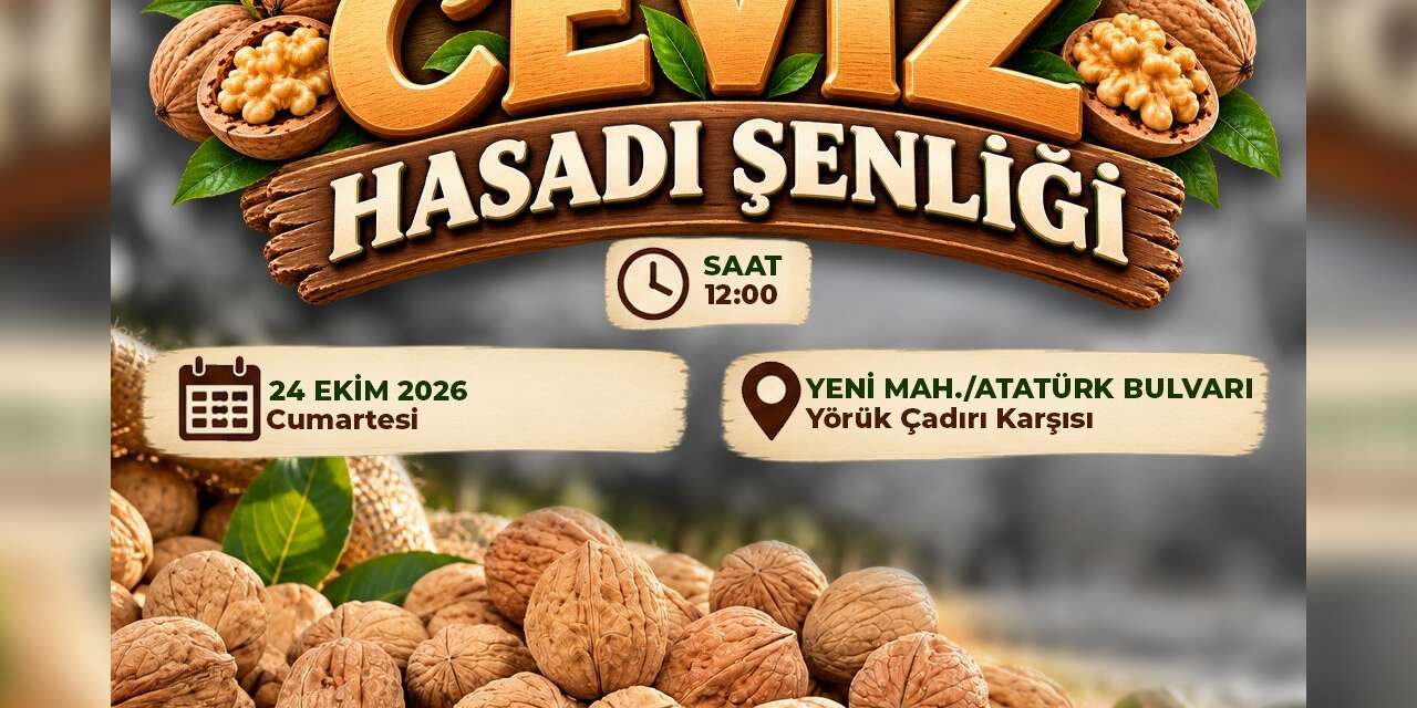 Çameli’de Ceviz Hasat Şenliği coşkusu yaşanacak