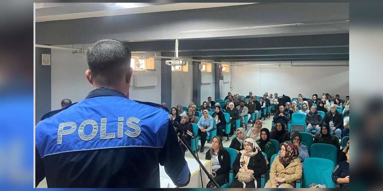 Kilis’te velilere ve öğretmenlere güvenlik bilgilendirmesi