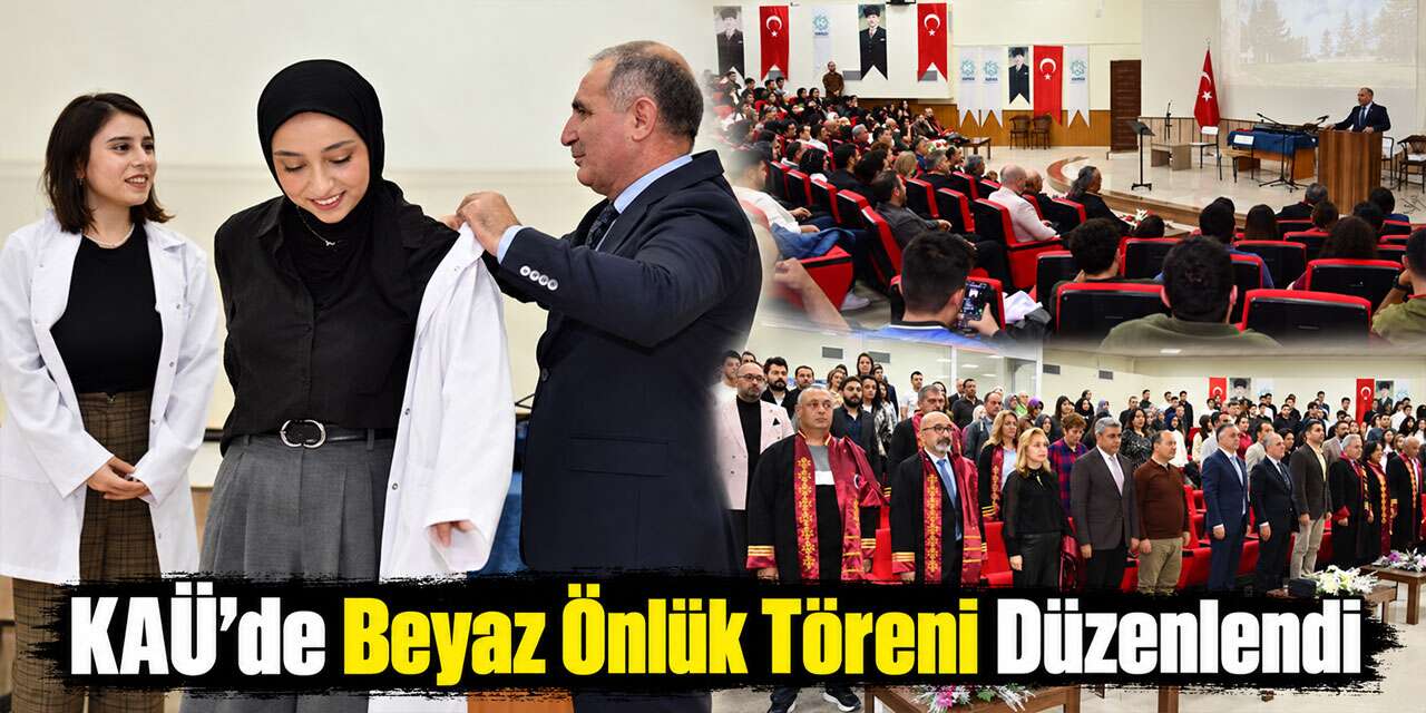 KAÜ’de Veteriner Hekim Adayları Önlük Giydi