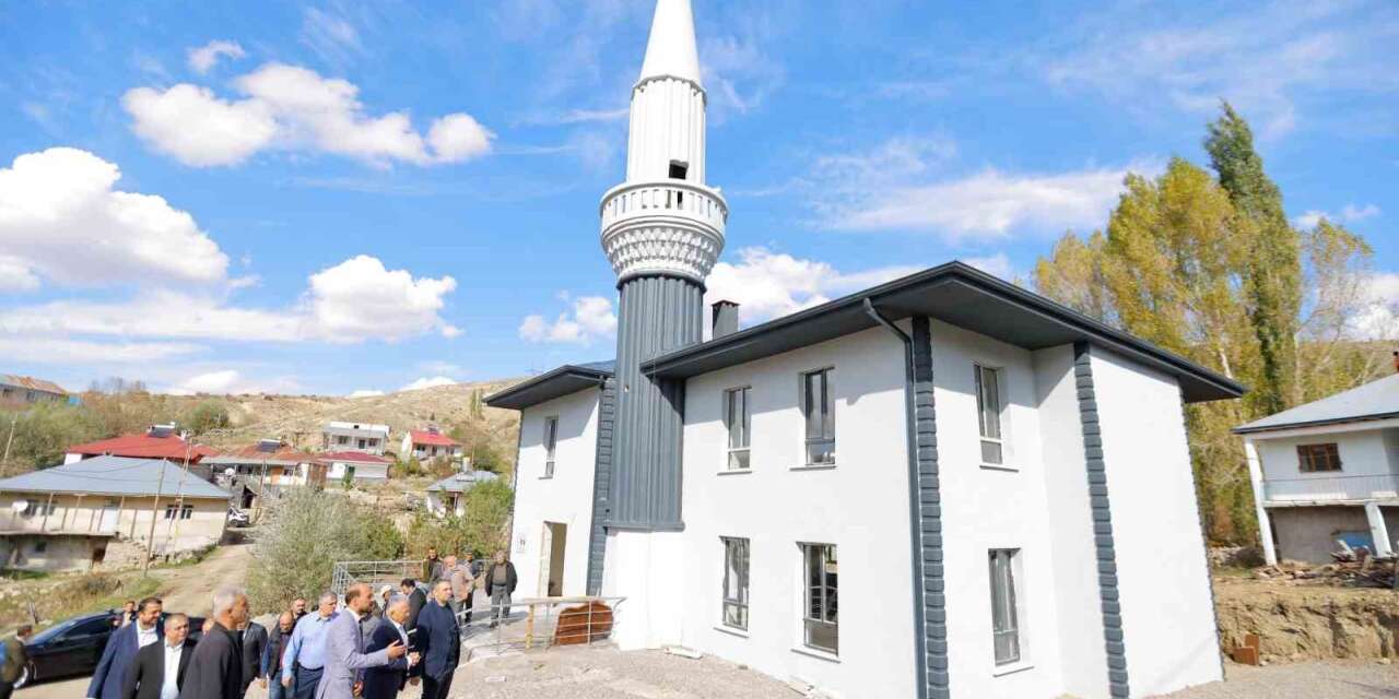 Başkan Büyükkılıç: "Yedioluk camii yeniden ibadete kazandırıldı"
