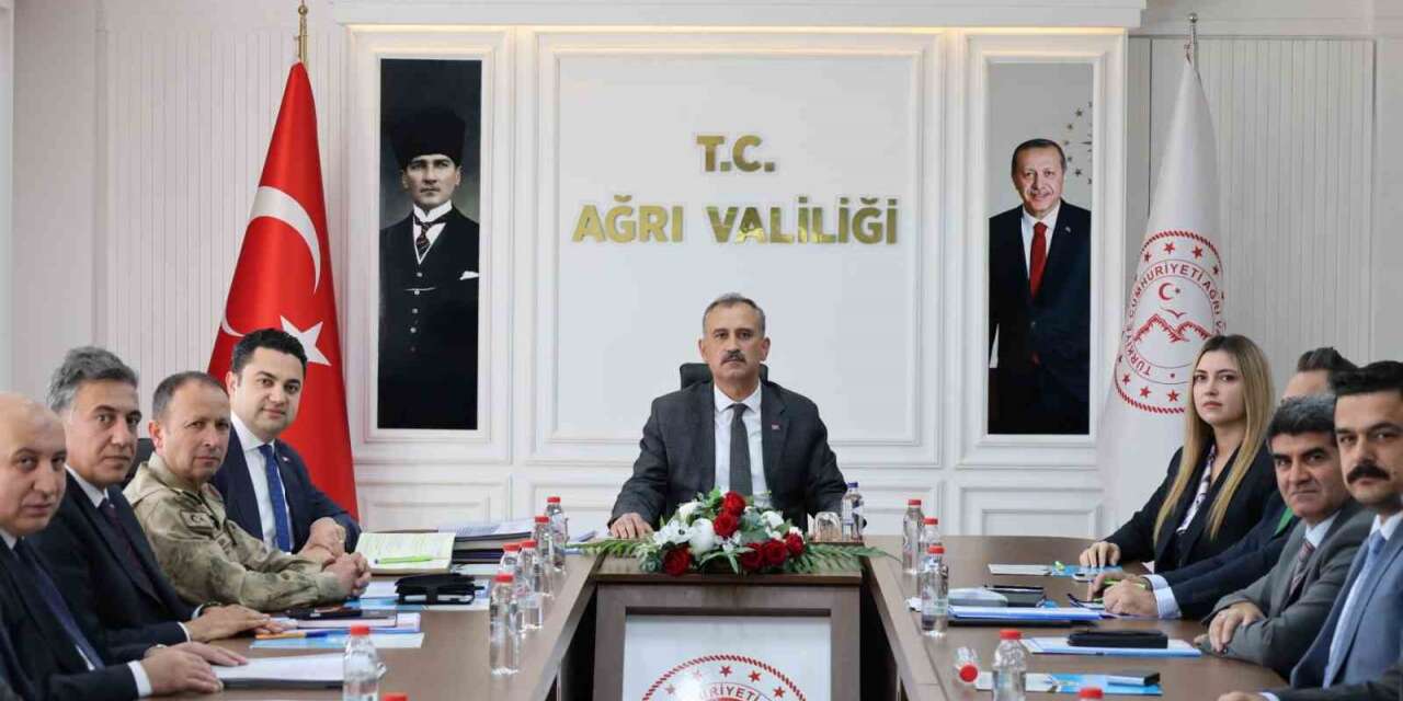 Ağrı’da eğitim güvenliği toplantısı gerçekleştirildi