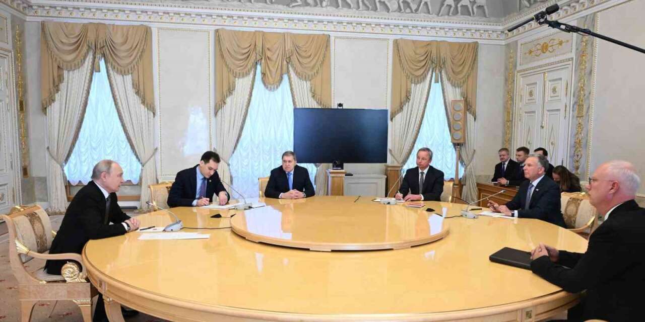 Putin, ABD’li müzakereci Witkoff’u kabul etti