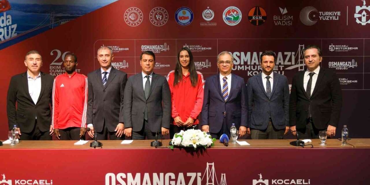 Osmangazi Köprüsü’nde Cumhuriyet coşkusu için 6 bin kişi koşacak