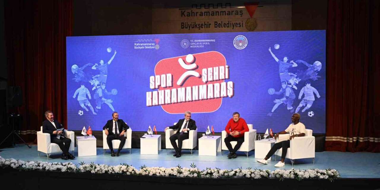 Türk futbolunun efsane isimleri, spor şehri Kahramanmaraş’ta buluştu