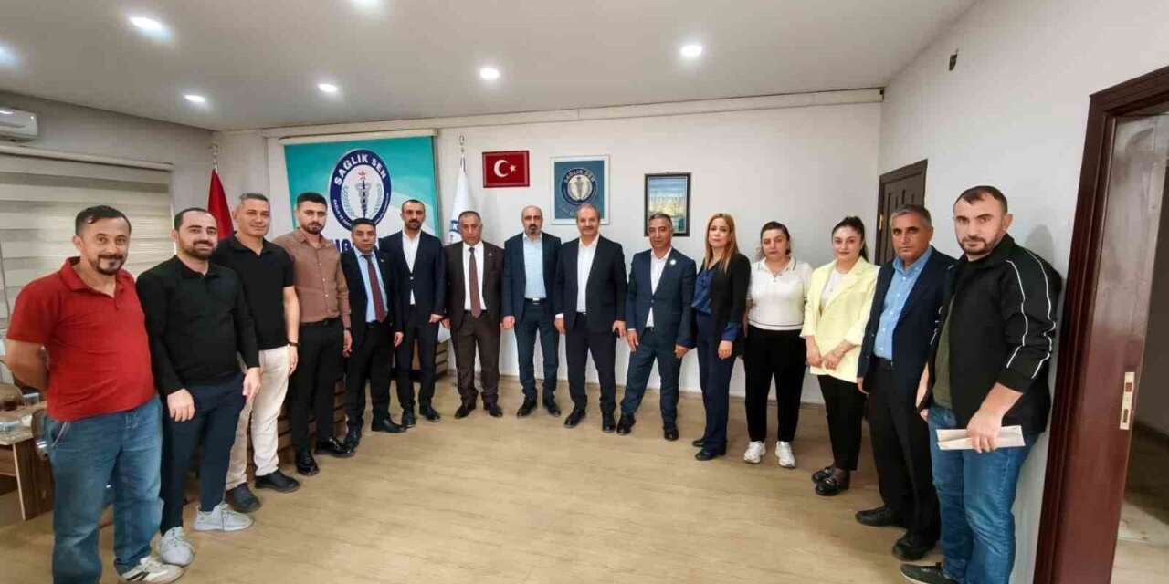 Sağlık-Sen Genel Başkanı Doğan Şırnak’ta sağlık çalışanlarının sorunlarını dinledi