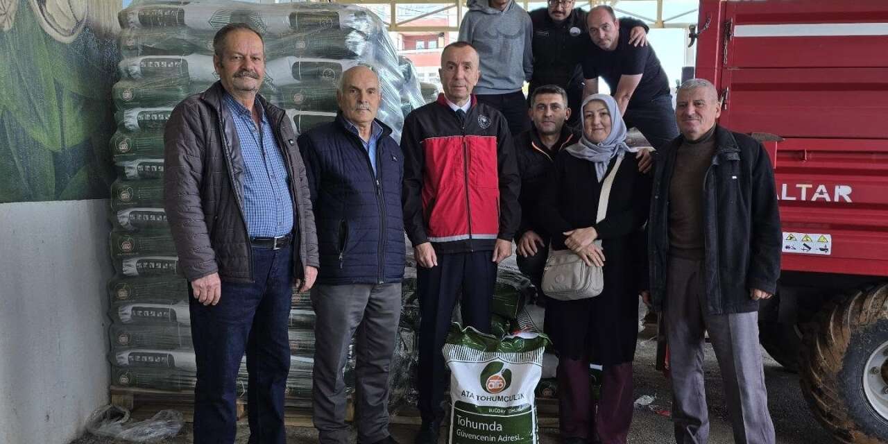 842 çiftçiye 628 ton tohumluk buğday dağıtılacak