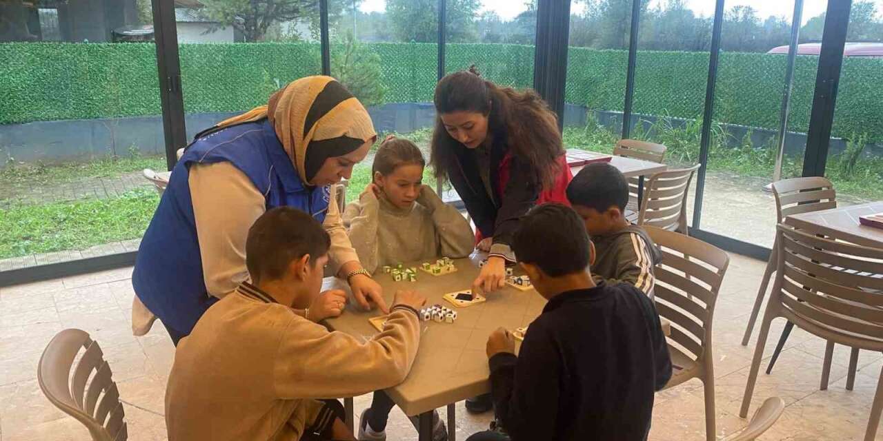 Düzce’de çocuklar akıl ve zeka oyunlarıyla buluştu