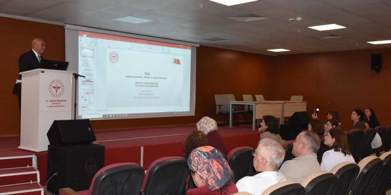 Mehmet Akif Ersoy Devlet Hastanesinde organ nakli eğitimi