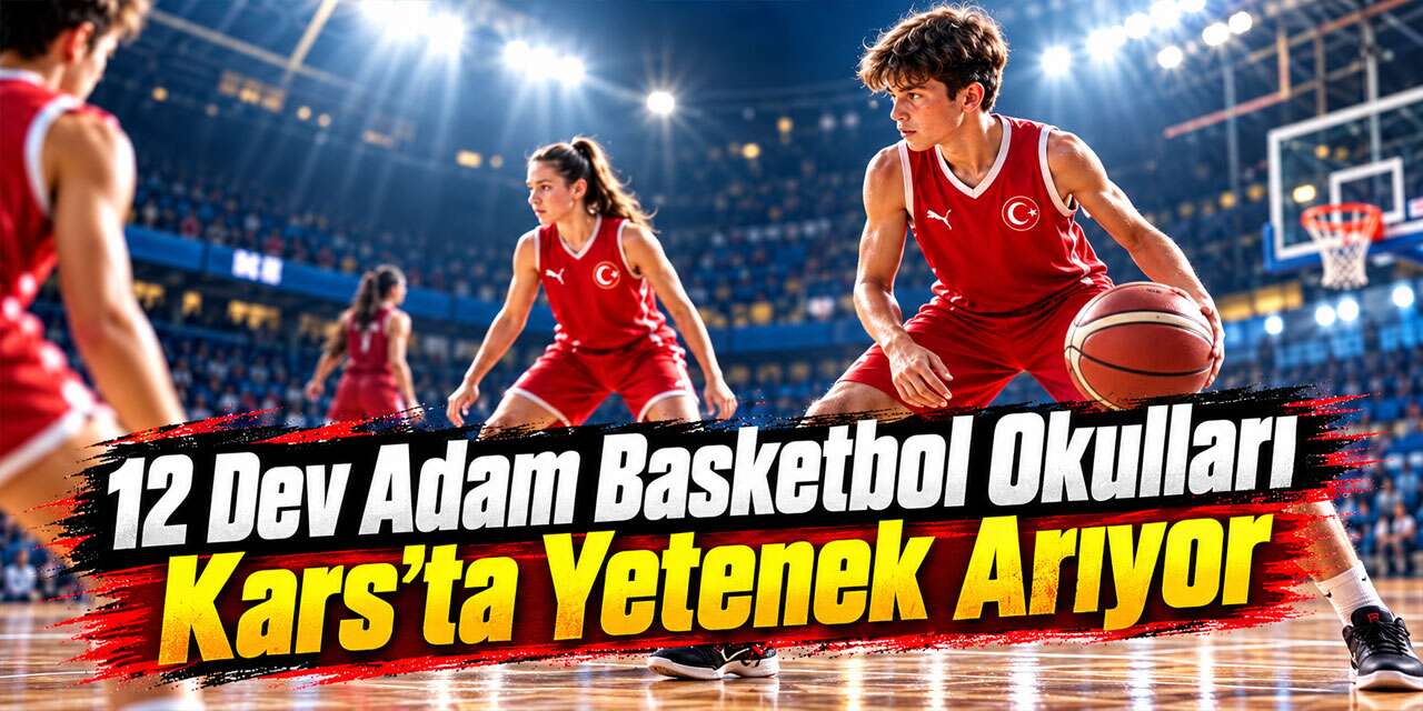 Kars’ta Geleceğin Basketbolcuları İçin Tarama Programı