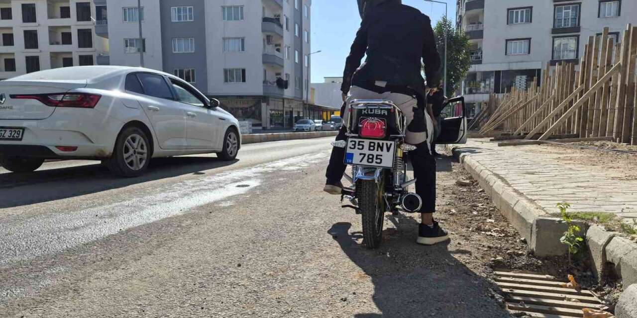 Adıyaman’da motosiklet devrildi: 1 yaralı