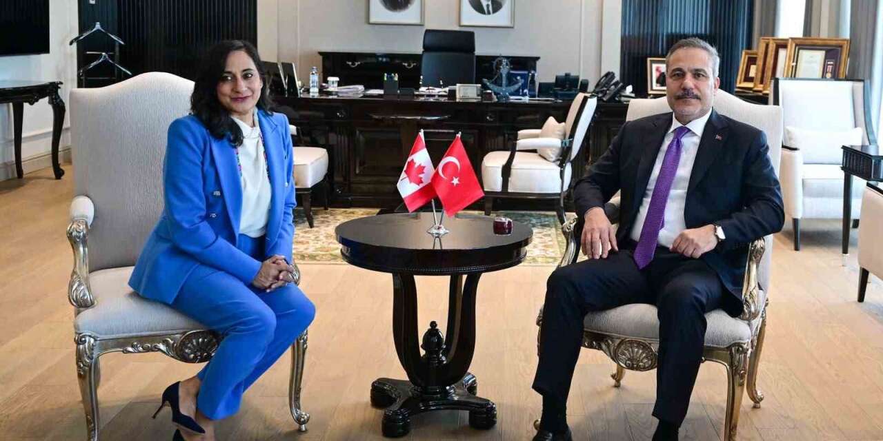 Dışişleri Bakanı Fidan, Kanadalı mevkidaşı Anand ile görüştü