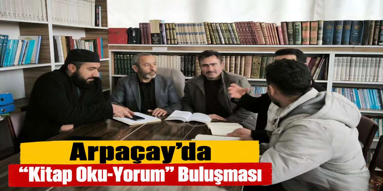 Arpaçay Müftülüğü Personeli Kitap Değerlendirmesinde Buluştu