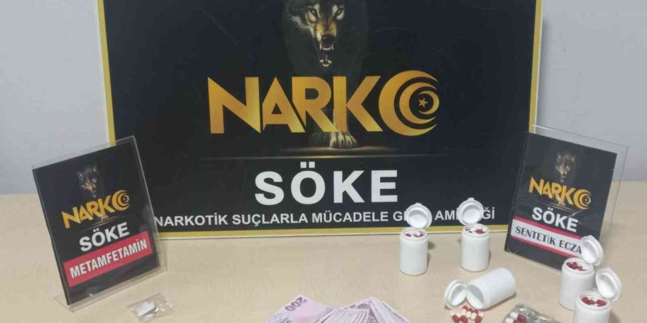 Söke ve Kuşadası’nda uyuşturucu madde ele geçirildi