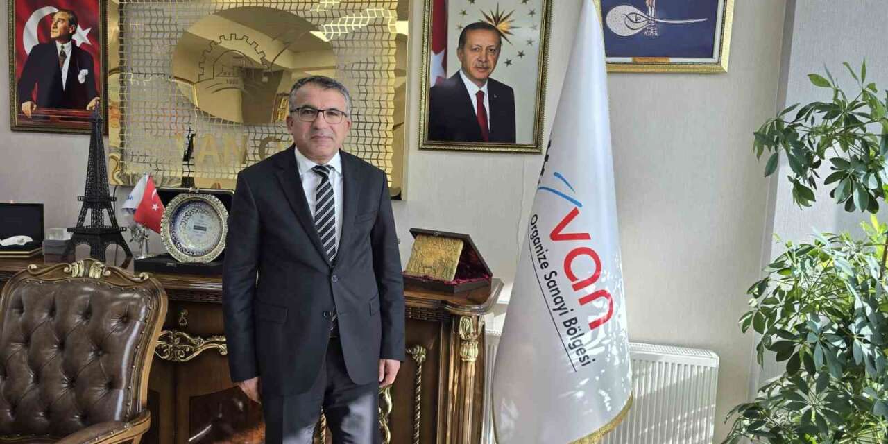 Van OSB Başkanı Memet Aslan: "Güvenli kentler inşa etmeliyiz"
