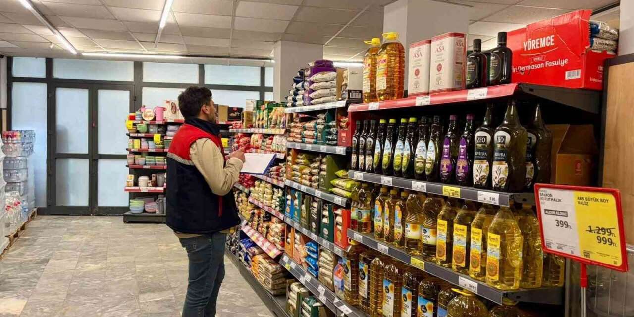 Afyonkarahisar’da market fiyatları TÜFİS kapsamında takip edildi