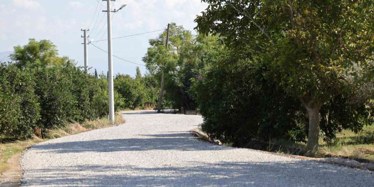 Muğla Büyükşehir Belediyesi Köyceğiz’in yollarını yeniliyor