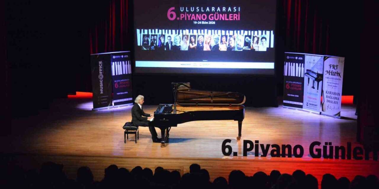 6. Uluslararası Piyano Günleri’nde Sebastiano Brusco’dan ’Liebestraum’ resitali