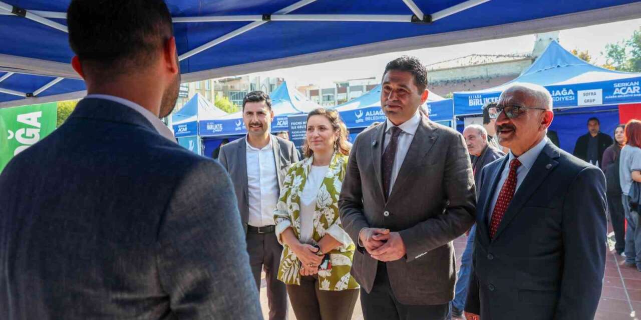 Aliağa’da kariyer ve iş fuarı düzenlendi
