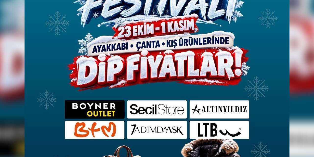 Kumsmall’da Kış Festivali başladı, indirimler koridorlara taştı