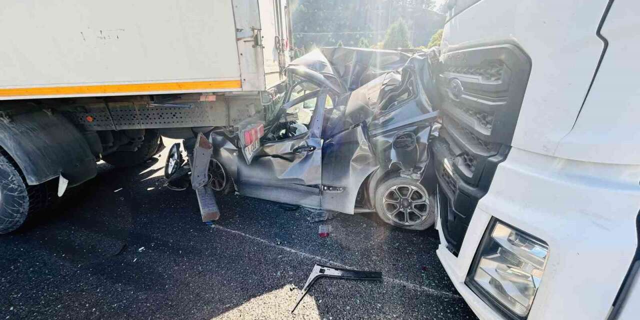 Bilecik’te zincirleme trafik kazası: 1 yaralı
