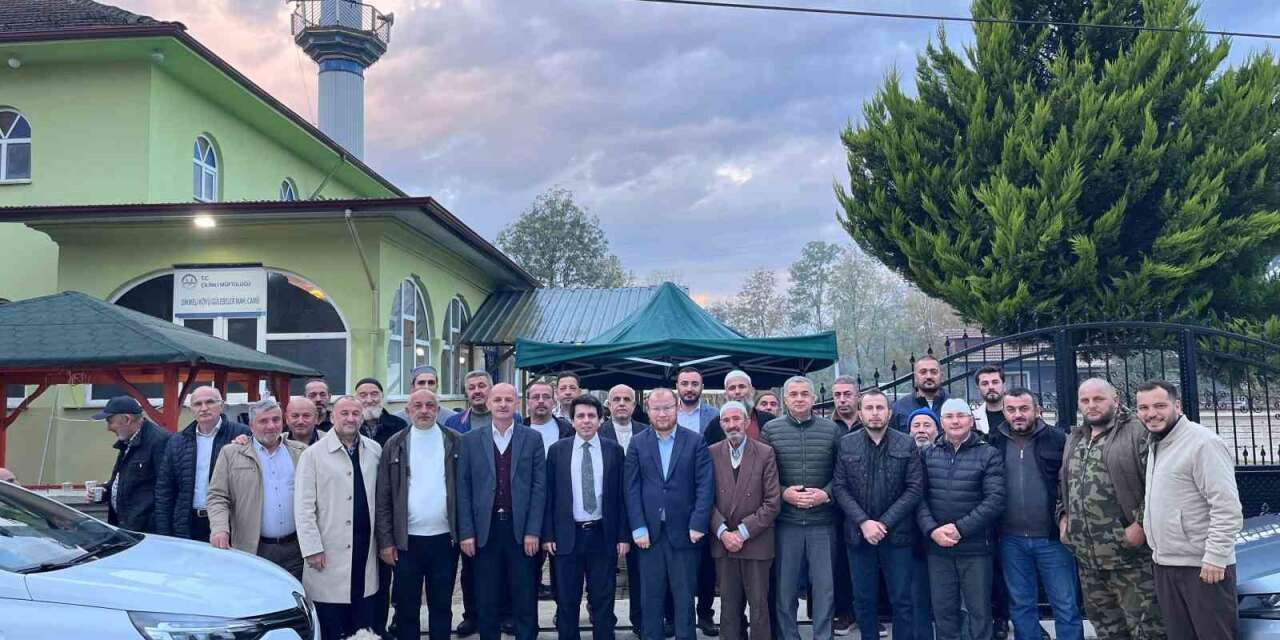 Dikmeli köyünde sabah namazı buluşması